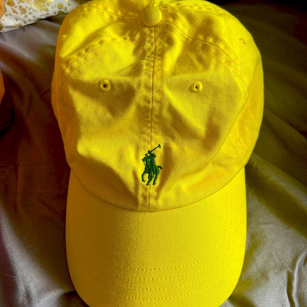 Yellow Polo Hat